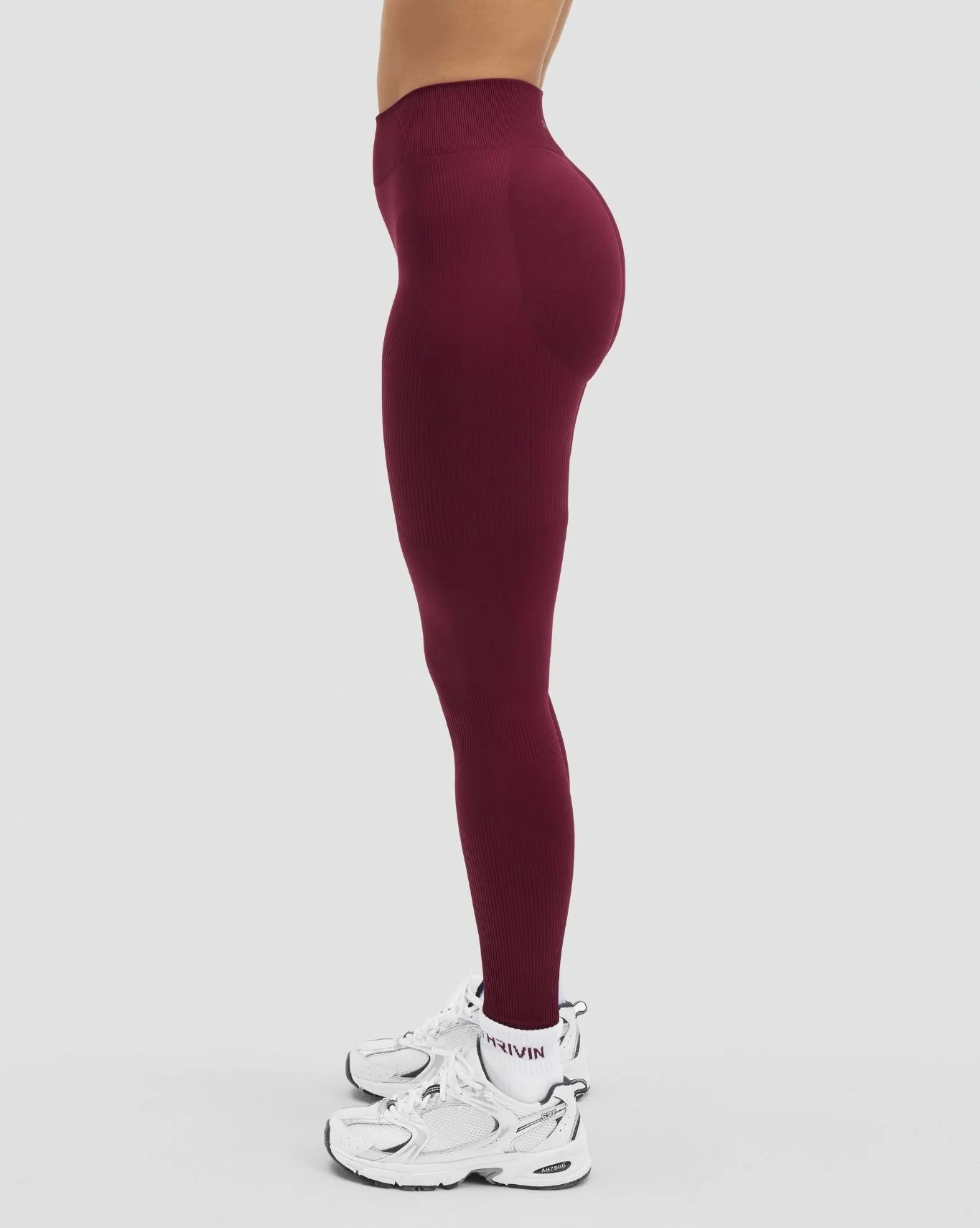 Elevate™ Sculpting Mid Waist Scrunch Leggings | Cherry Berry - Image 8