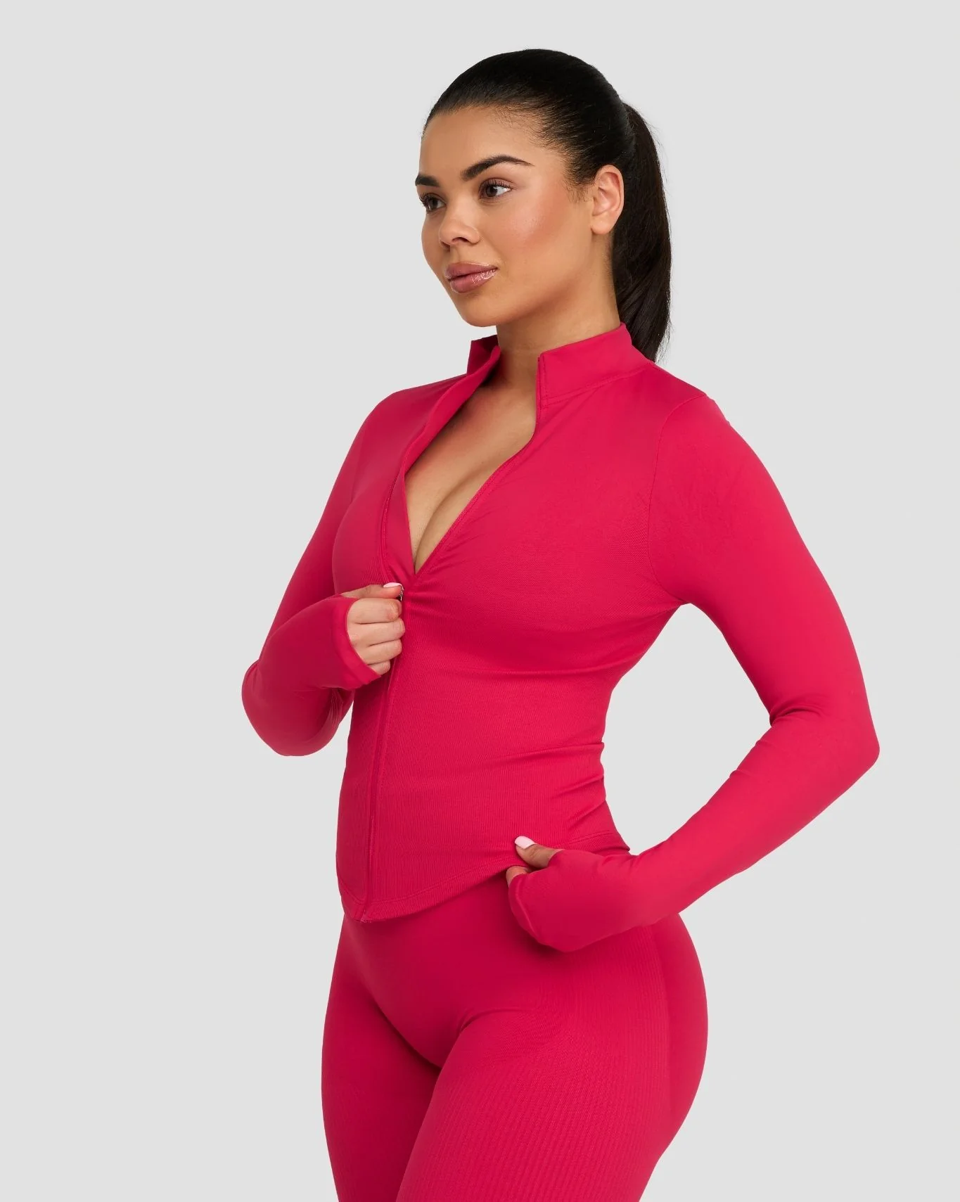 Elevate™ Sculpting Seamless Jacket | Strawberry - Image 2
