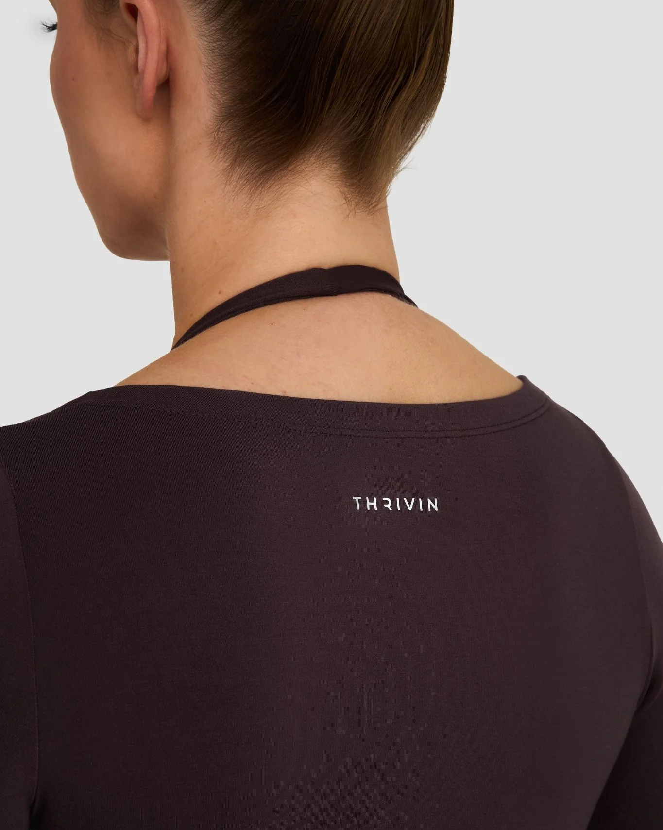 The Essential Collection Wrap Top | Coffee - Image 4